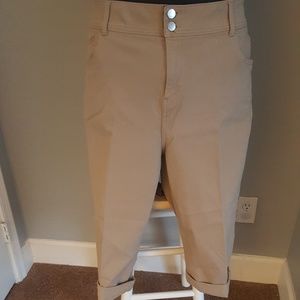 Beige Capri Pant